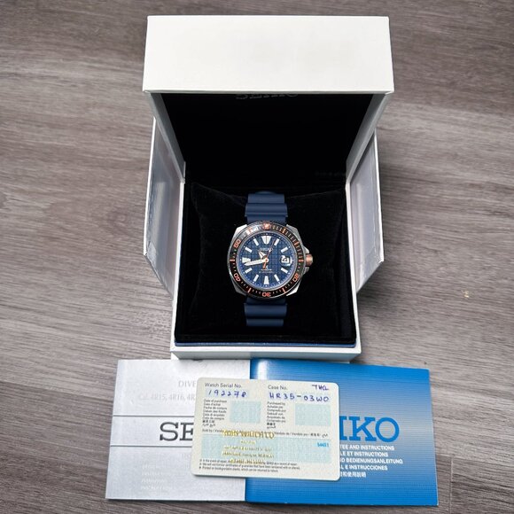 Seiko Prospex King Samurai Diver's 200m Automatic Sports Watch SRPH43K1 - Picture 1 of 15